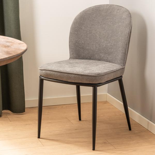 Andrea stof lysegrå