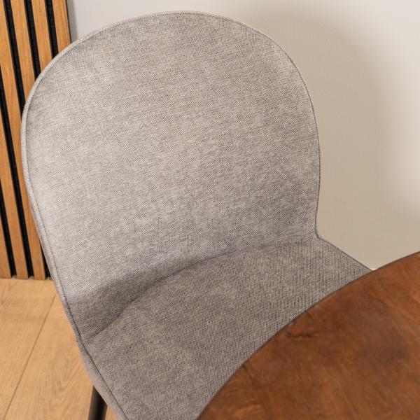 Andrea stof lysegrå