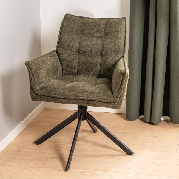 Ea med drejefunktion stof grøn