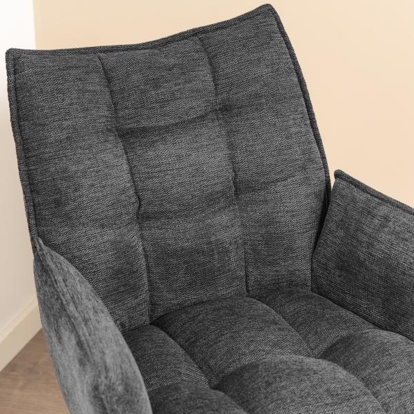 Ea med drejefunktion stof mørkegrå