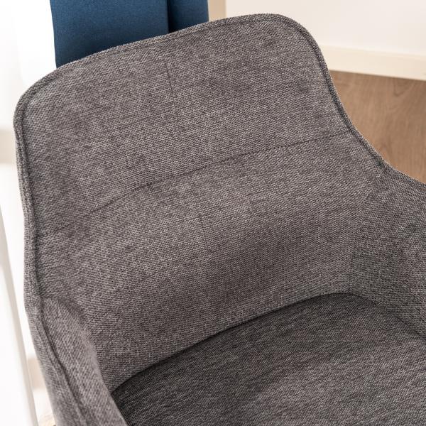 Karen stof mørkegrå