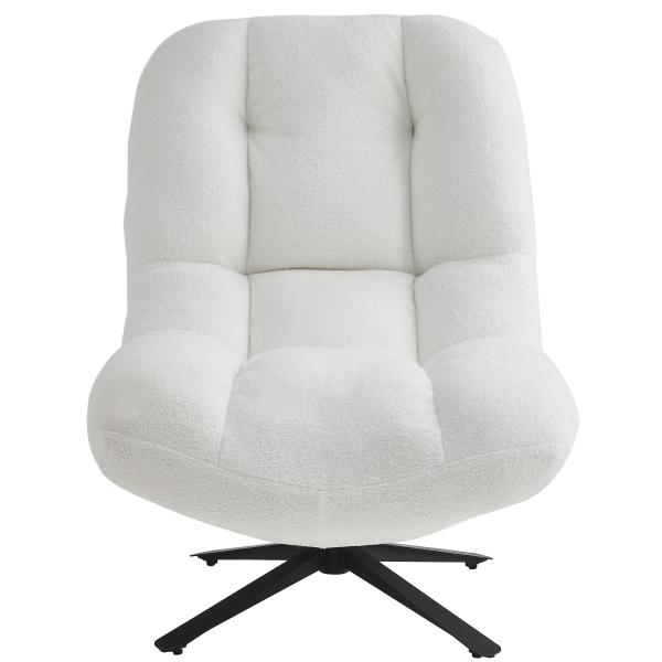 Signe med drejefunktion teddy hvid