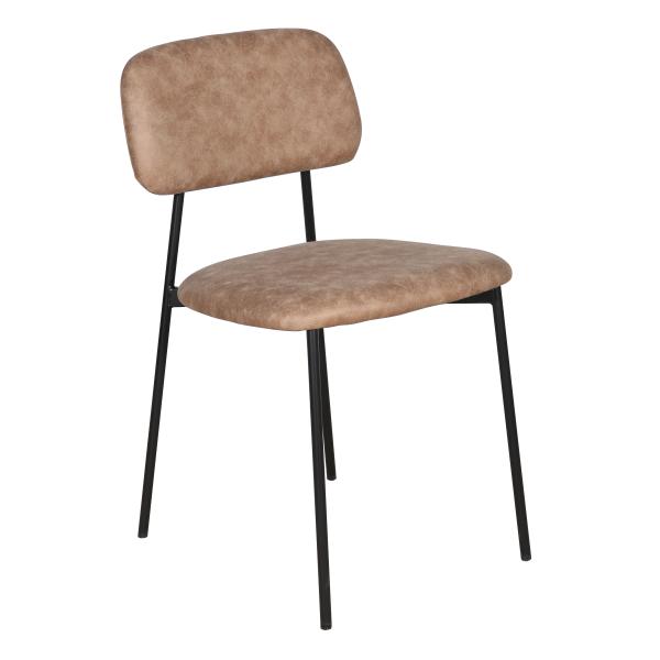 Beate suede brun