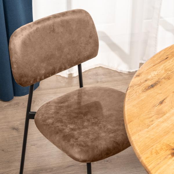 Beate suede brun