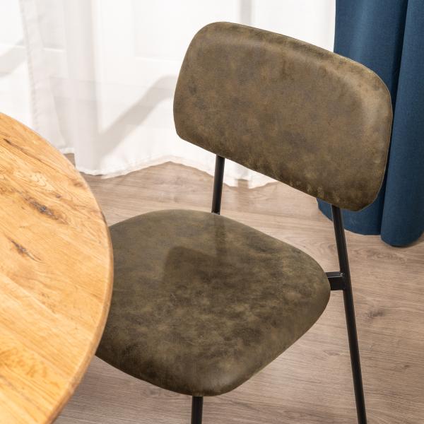 Beate suede mørkebrun