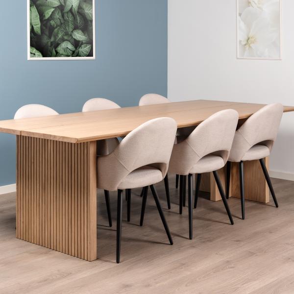 Terni eg natur 240x100cm