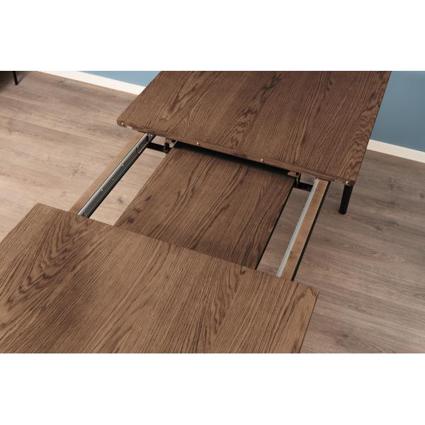 Calvia 270x95x75cm eg smoked/smoked