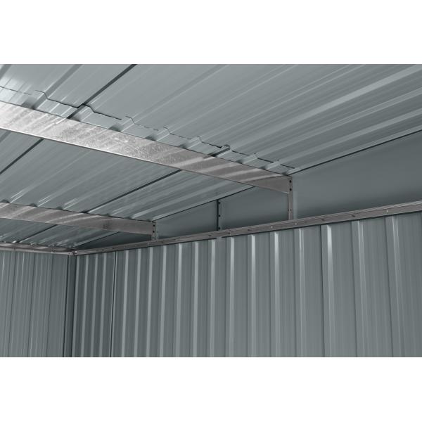 Redskabsskur stål antracit 6.6m2