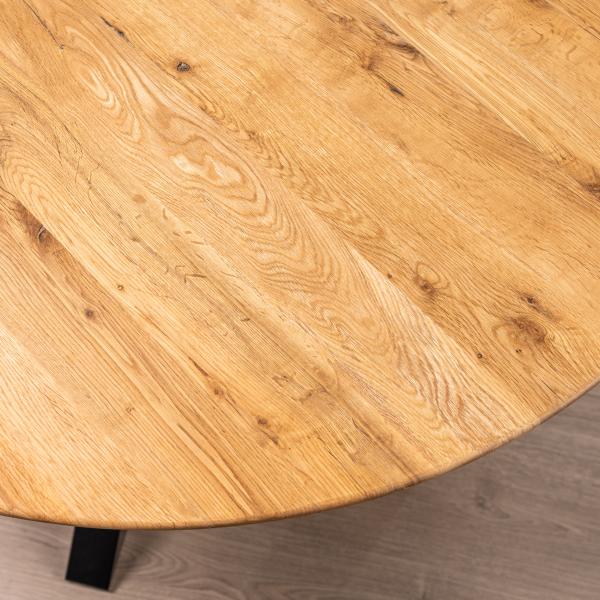 Forli ø120cm eg natur/sort