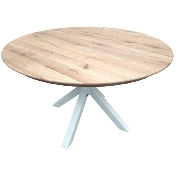 Forli eg natur/hvid ø120cm