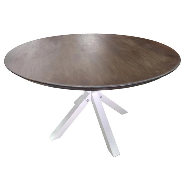 Forli eg smoked/hvid ø120cm