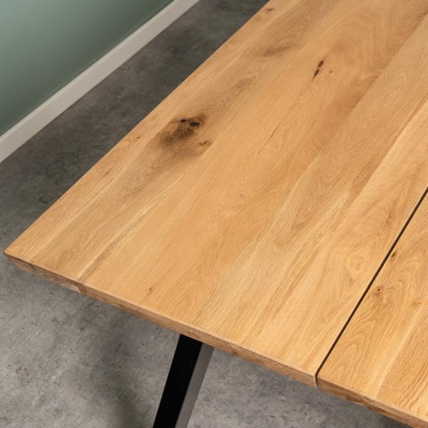 Firenze med skråben 160x95x74cm eg natur/sort 