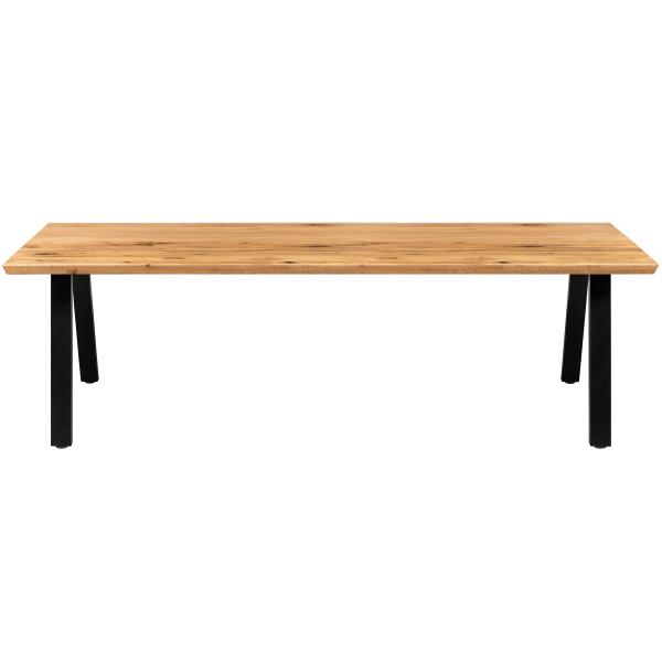 Firenze med skråben 240x95x74cm eg natur/sort