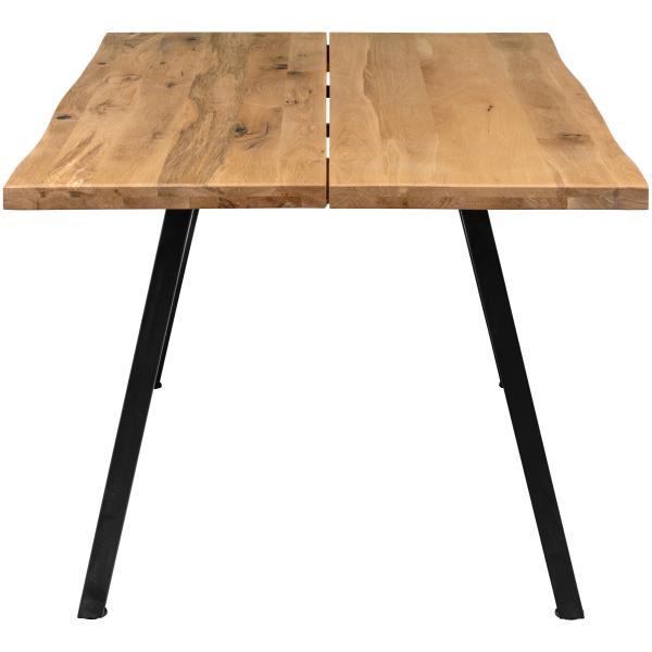 Firenze eg natur/skråben sort 200x95cm