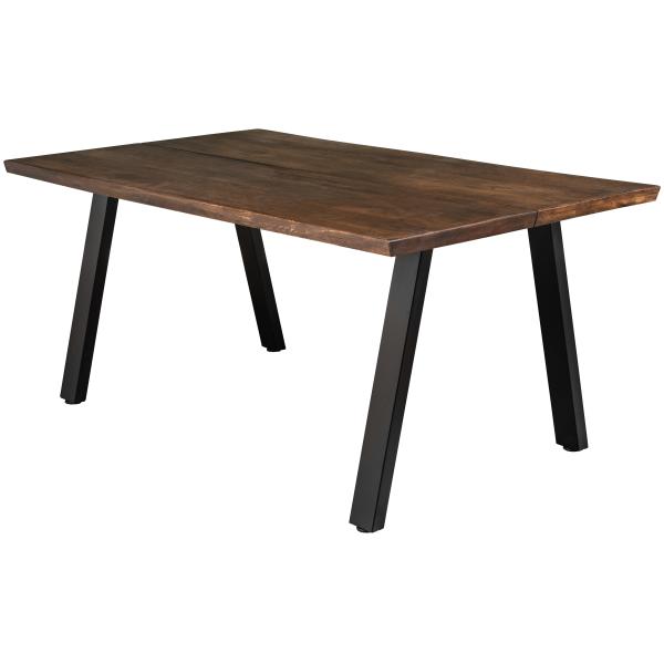 Firenze med skråben 160x95x74cm eg smoked/sort