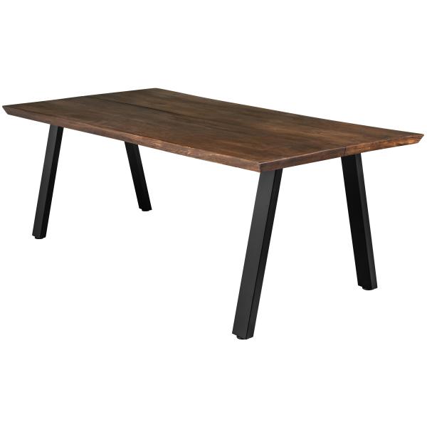 Firenze med skråben 200x95x74cm eg smoked/sort
