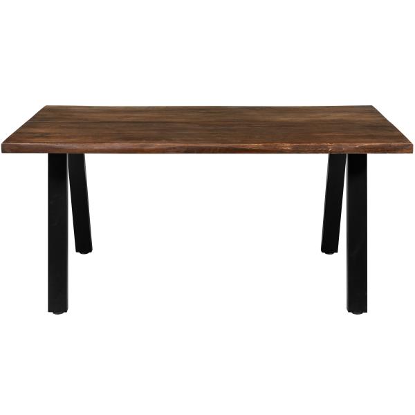 Firenze med skråben 160x95x74cm eg smoked/sort