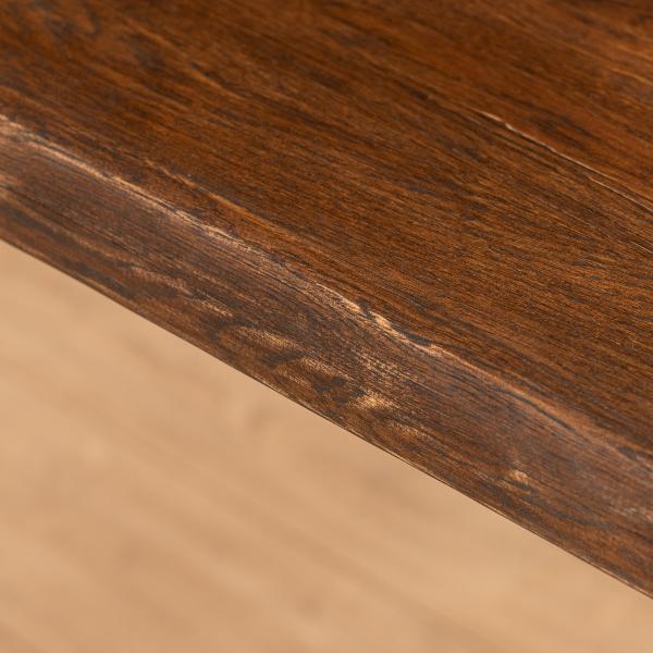 Firenze med skråben 160x95x74cm eg smoked/sort