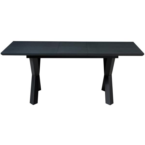 Pisa 185x90x75cm eg smoked/sort