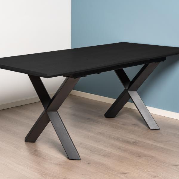Pisa 145/185x90cm eg sort