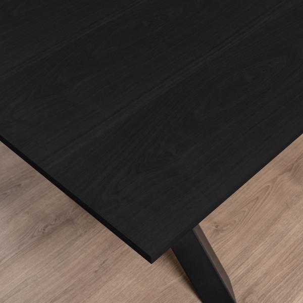 Pisa 145/185x90cm eg sort