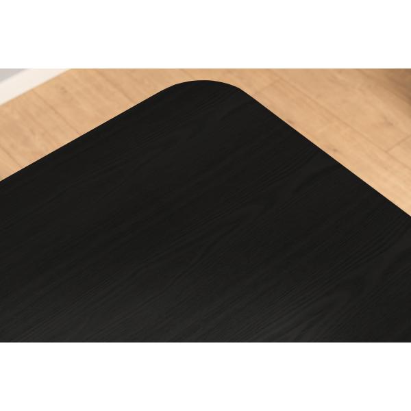 Paola 160x90cm eg sort