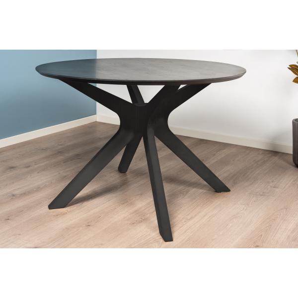 Palmi 120x120x75cm eg smoked/smoked