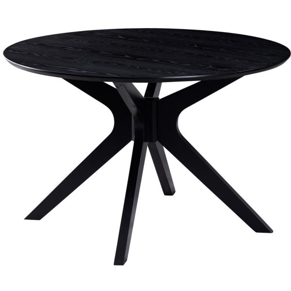 Palmi 120x120x75cm eg sort/sort