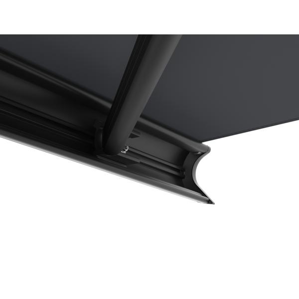 Essence Premium LED lukket 500x300cm antracitgrå/antracitgrå