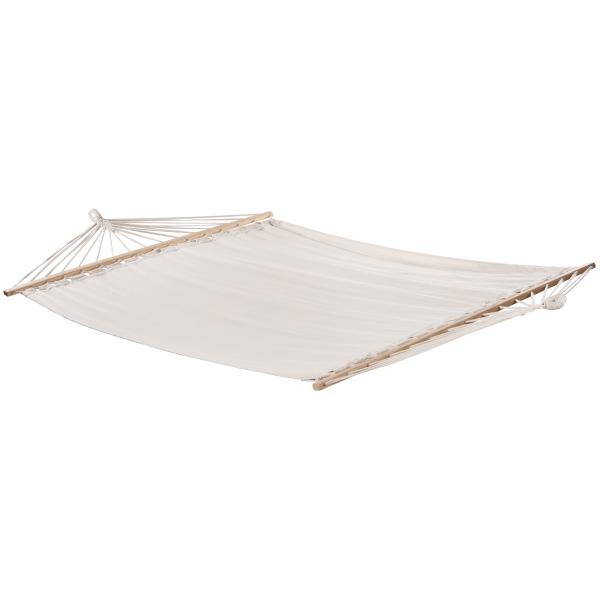 Premium hængekøje 200x144cm hvid