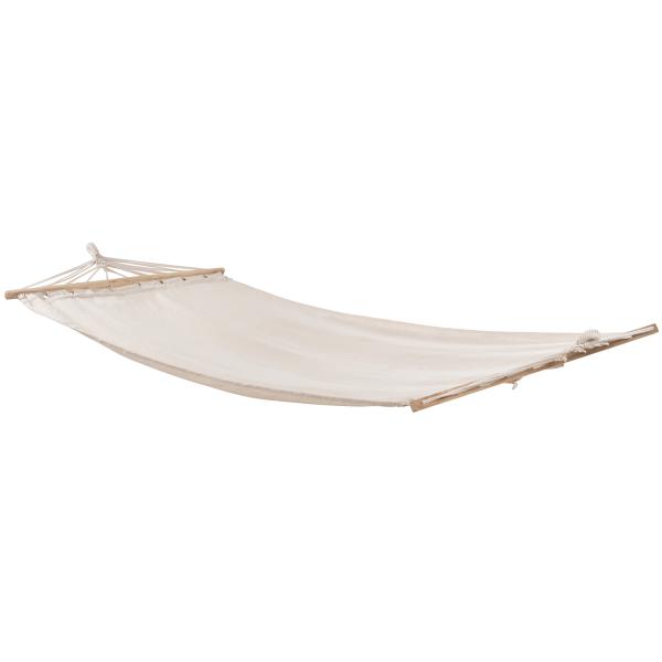 Premium hængekøje 200x100cm hvid