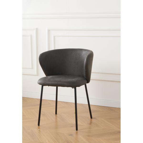 Bolette suede sort