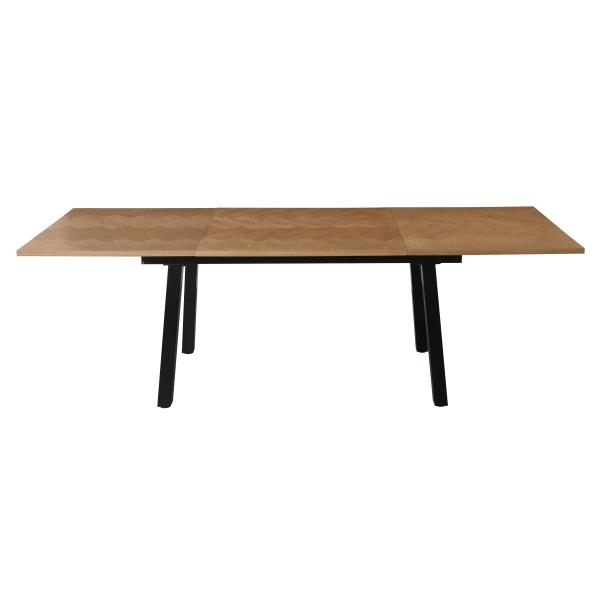 San Marino sildeben med stjernestel 240x90x76 natur/sort