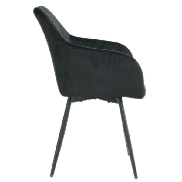 Lucy med drejefunktion velour sort