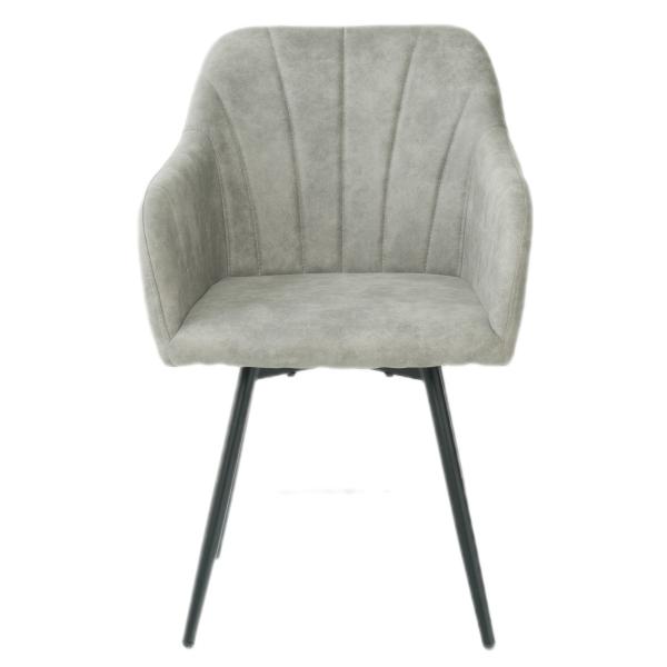 Lucy med drejefunktion suede grå