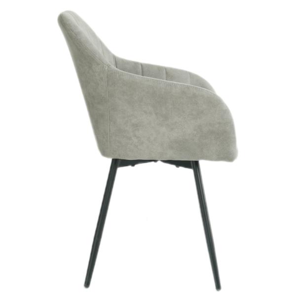 Lucy med drejefunktion suede grå