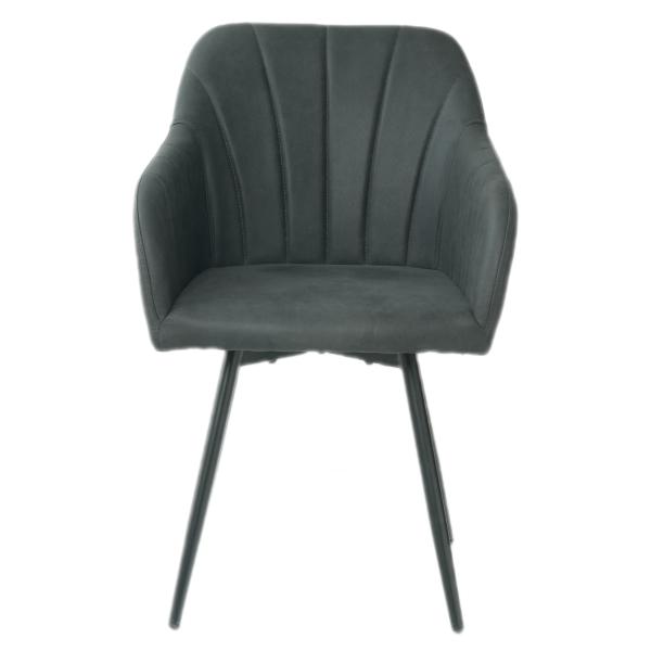 Lucy med drejefunktion suede sort