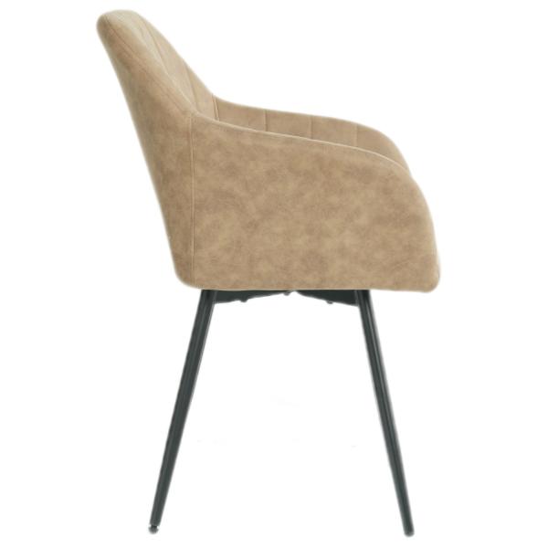 Lucy med drejefunktion suede beige