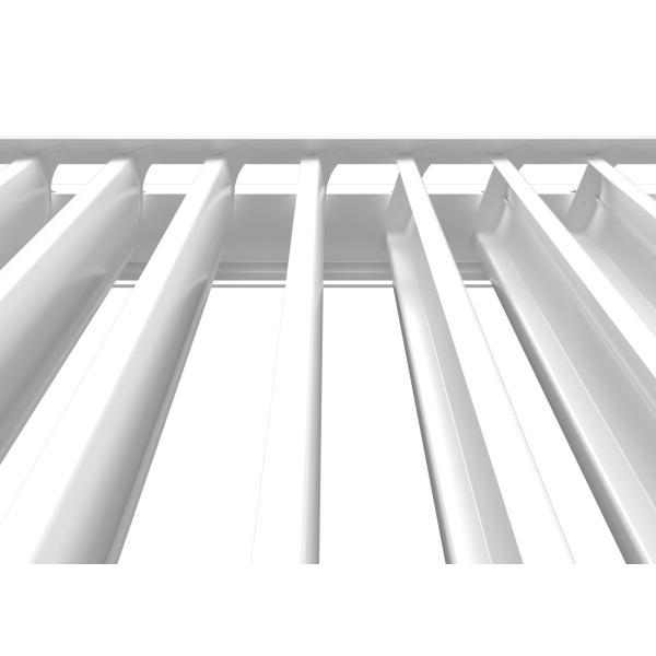 Essence elektrisk pergola med lameltag 400x300cm hvid