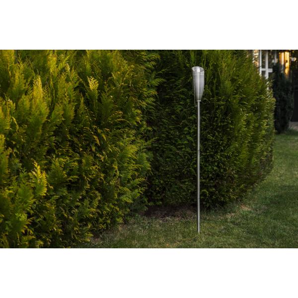 Fakkel i rustfrit stål 158cm 