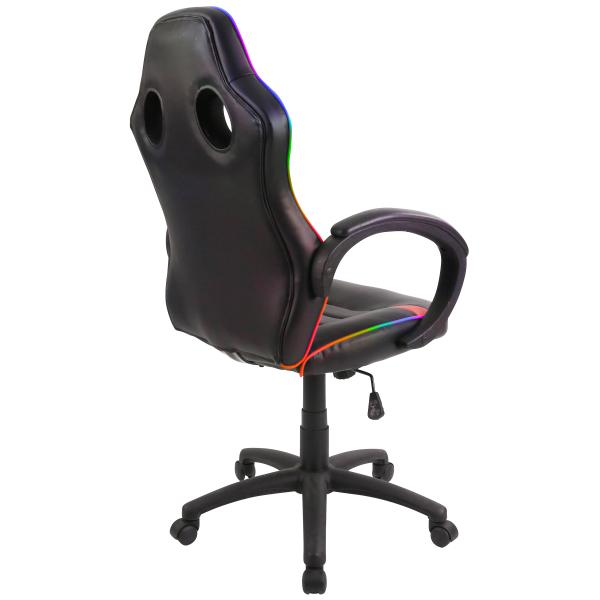 Exracer gamerbord LED + Jason LED sort/rød