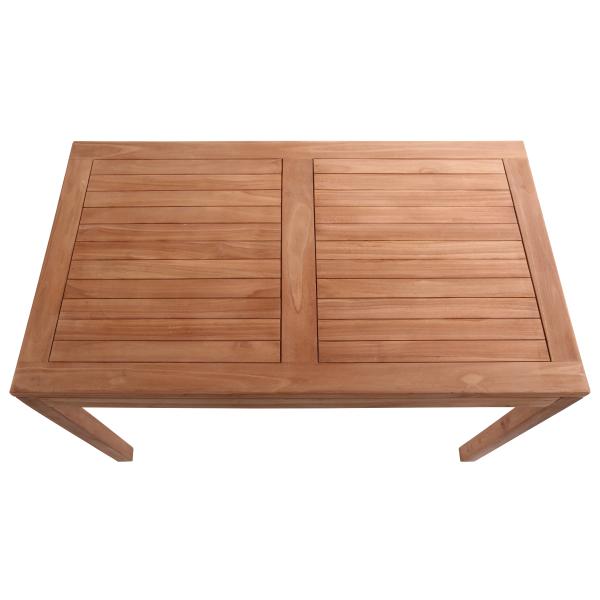 Barbord teaktræ 120x70cm