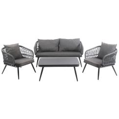 Tavira sofasæt grå loungesæt