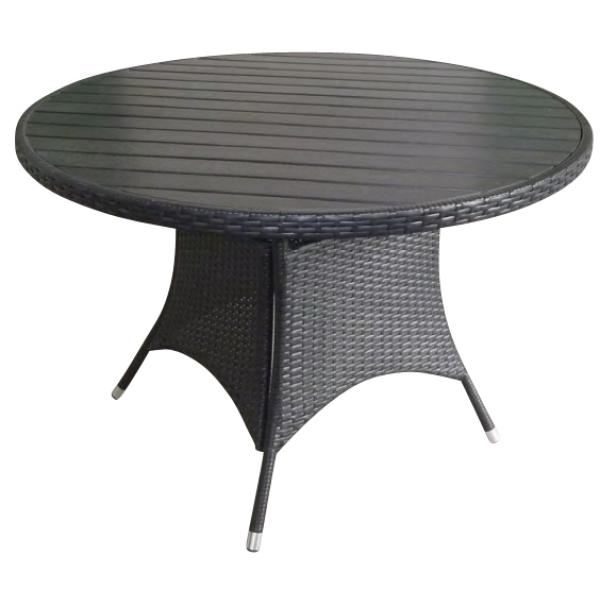 Rundt havebord i nonwood, sort , køb din nye rundt havebord i ...