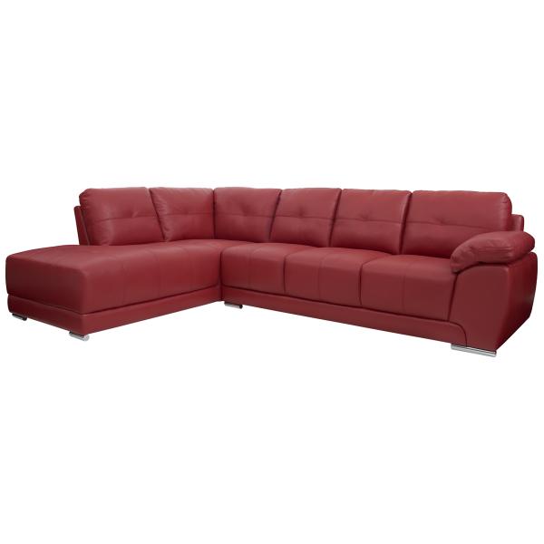 Carrie chaiselong sofa rødt læder venstrevendt, køb din nye carrie ... Byg selv havebord