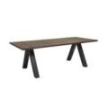 Borneo Spisebord Elm Brun 220X100X75Cm Spisebord