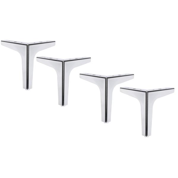 Billede af Homeville Sofaben i krom 15cm