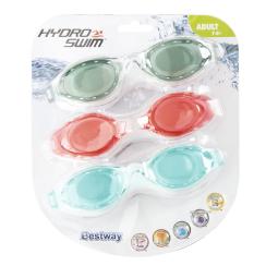 Bestway Hydro-Swim sæt grøn/rød/turkis +14 år svømmebrille