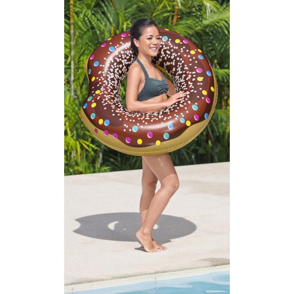 Bestway donut brun ø107cm