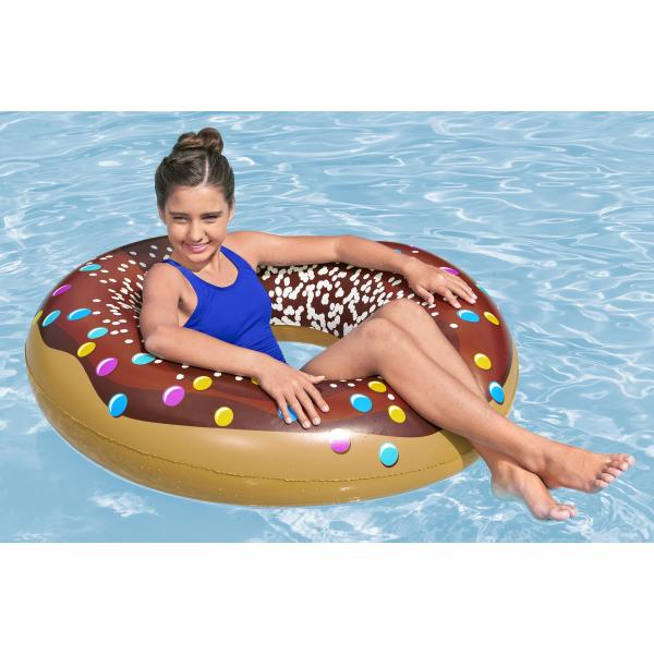 Bestway donut brun ø107cm